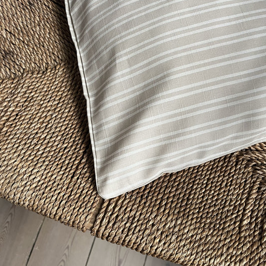 Pine Cone Copenhagen - Baby Bedding - Beige Stripe