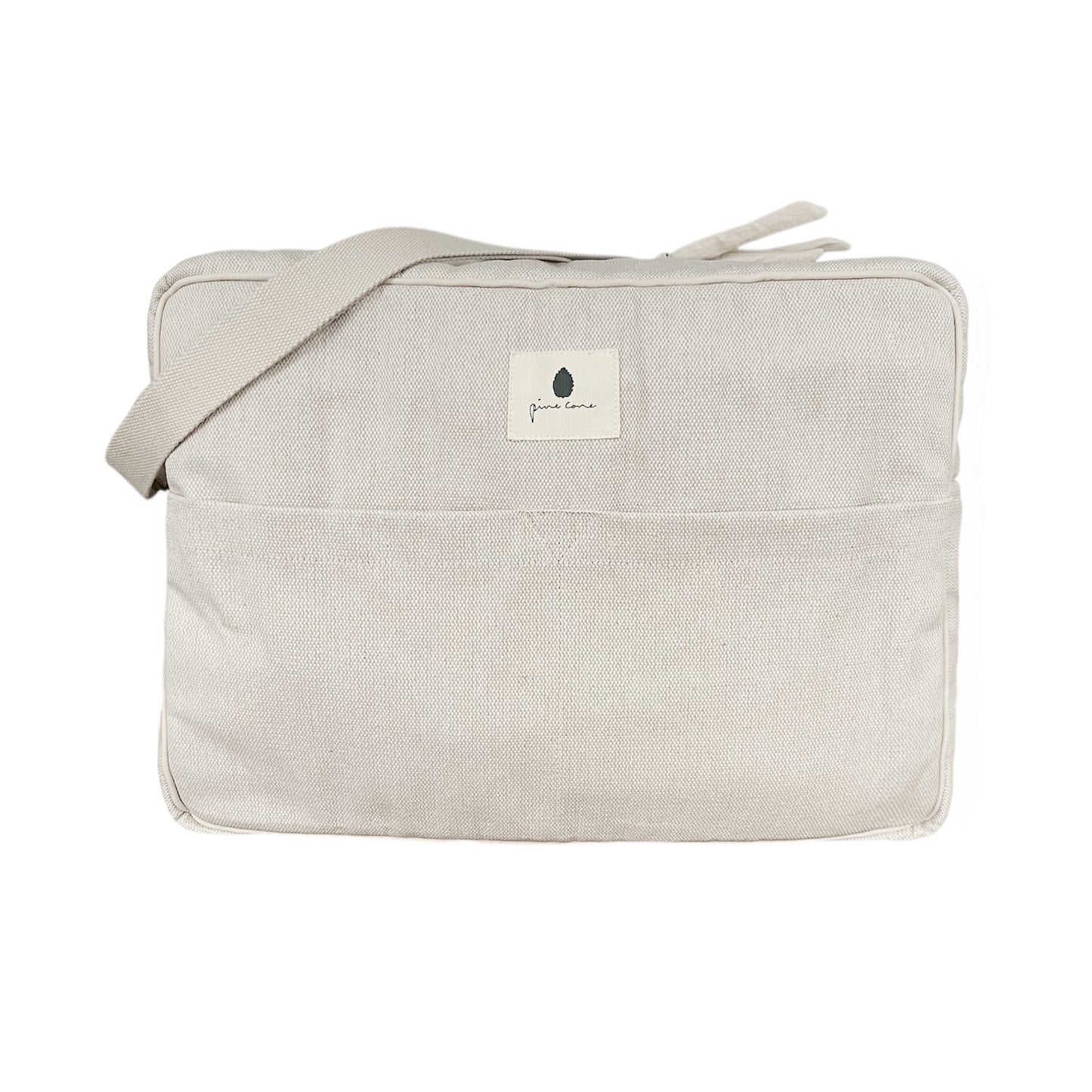 Large changing bag – sand – back view