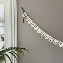 Load image into Gallery viewer, Pine Cone Copenhagen - Festoon - ABC - Organic Cotton