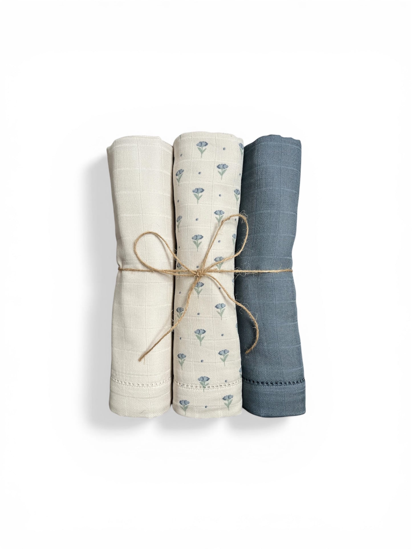 Swaddle Gift Box 3-Pack – Flower Meadow