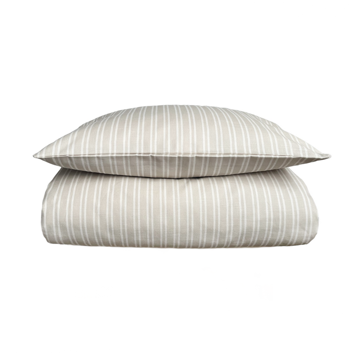 Pine Cone Copenhagen - Junior Bedding - Beige Stripe
