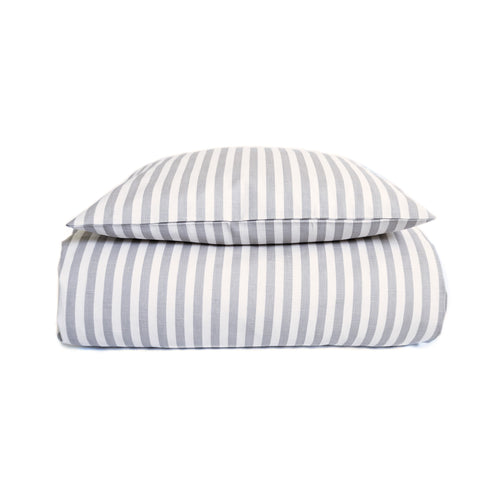 Pine Cone Copenhagen - Stripe Teen bedding - Mushroom Stripe