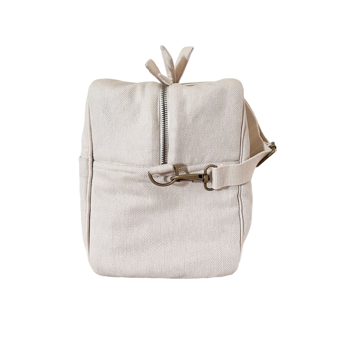 Large changing bag – sand – side view