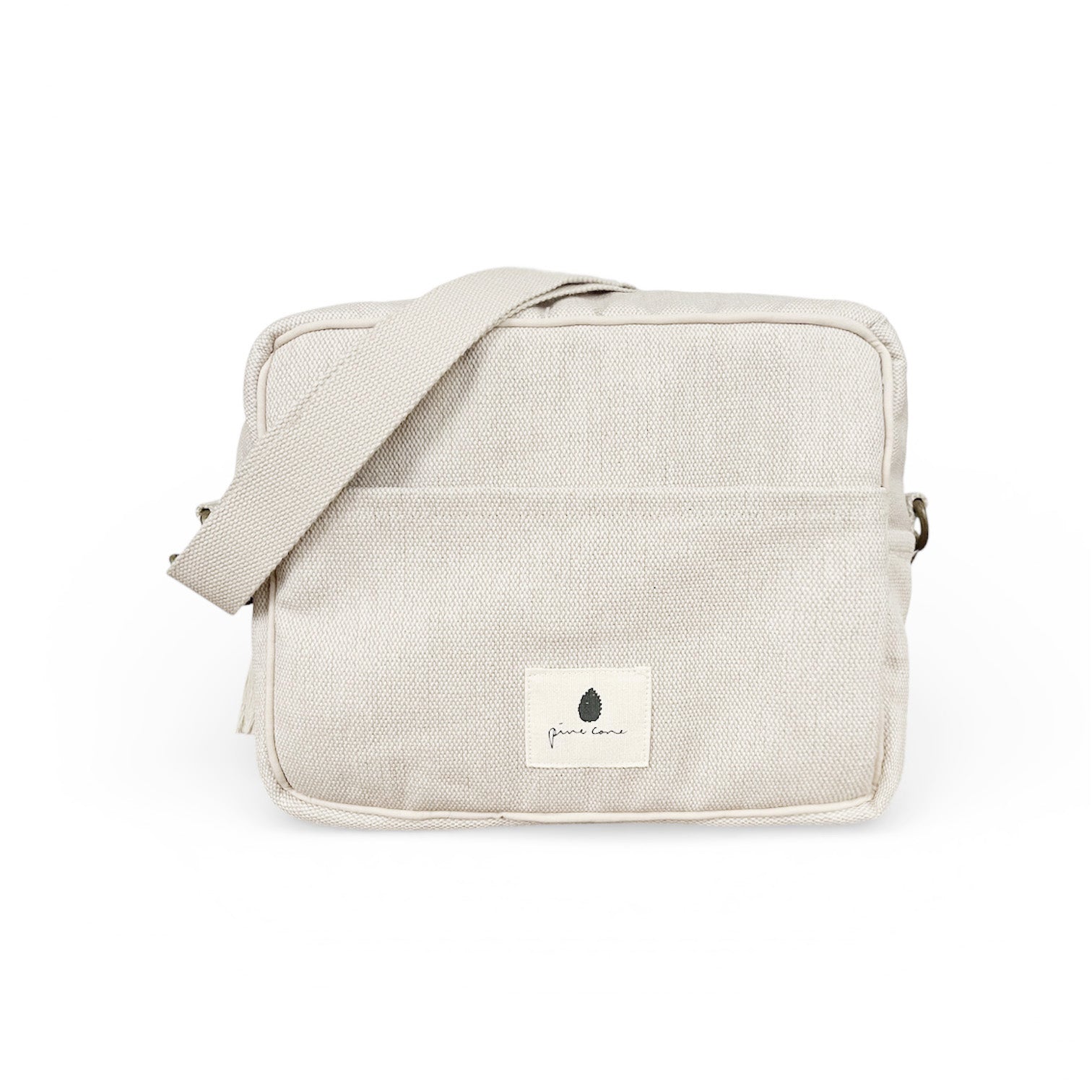 Mini changing bag – sand – back view