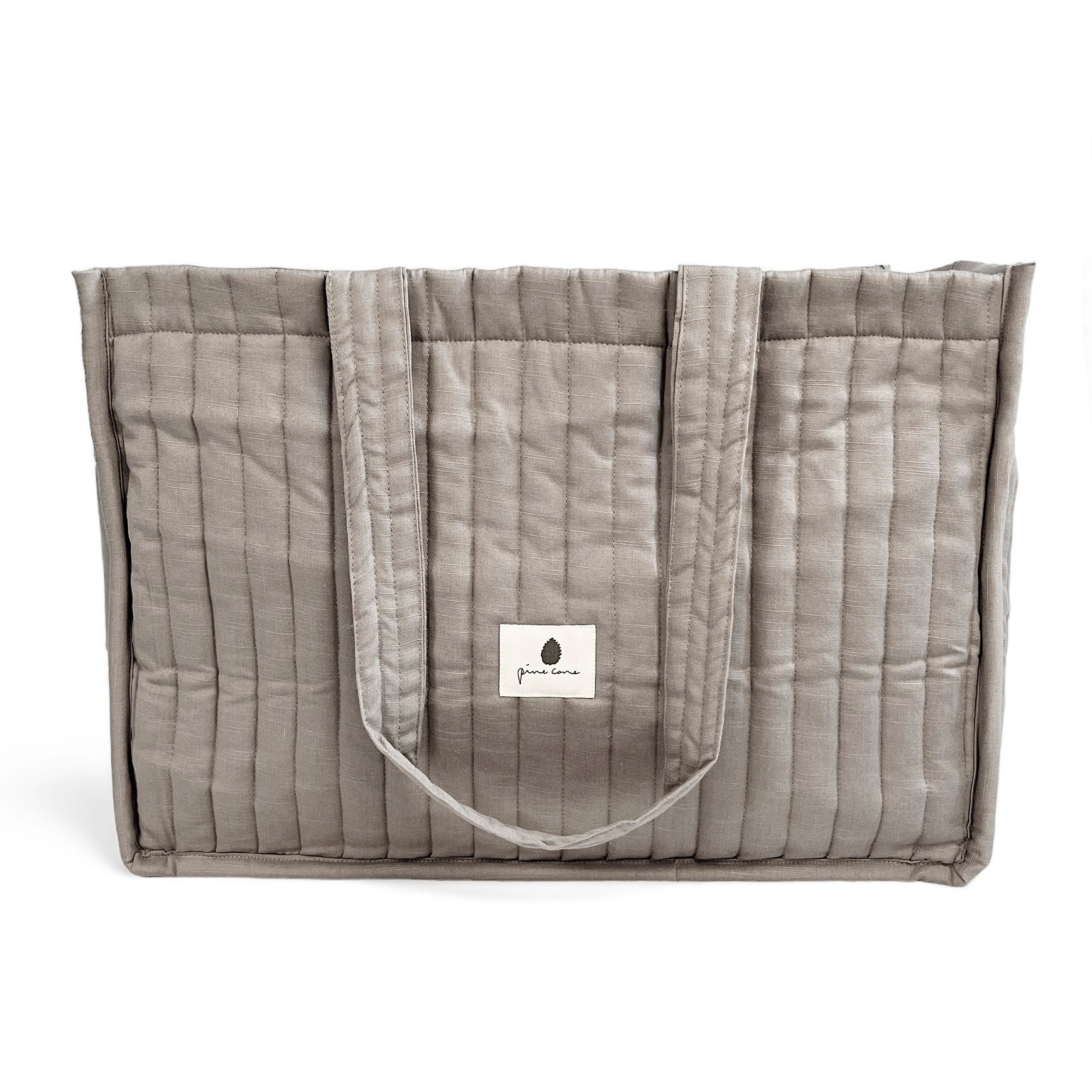 Pine Cone Copenhagen - Mommy Tote Bag / Nursery Bag - Mushroom