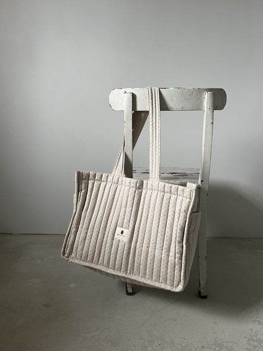 Pine Cone Copenhagen - Mommy Tote Bag / Nursery Bag - Natura Dot