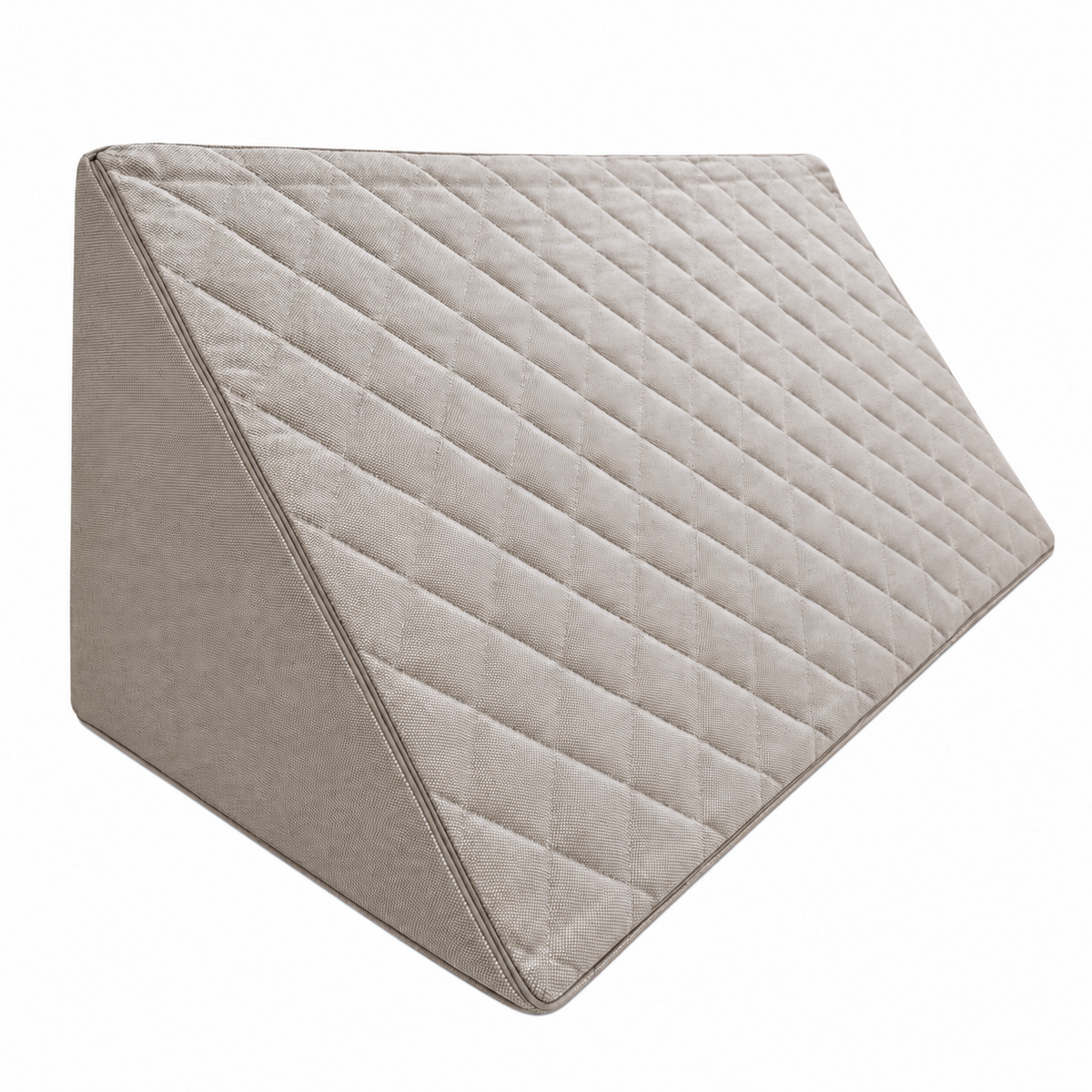 Pine Cone Row – Happy Play wedge-shaped foam module with a quilted surface