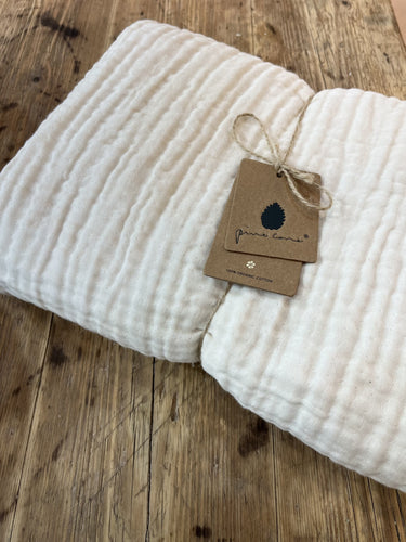 Pine Cone Copenhagen - Kadera - 4-layer Muslin Blanket - Cream - Wholesale