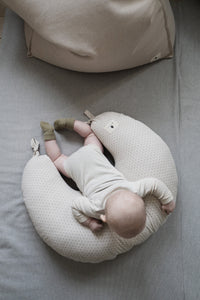 Pine Cone Copenhagen - Nora Nursery Pillow - Kapok Filling - Natura Dot