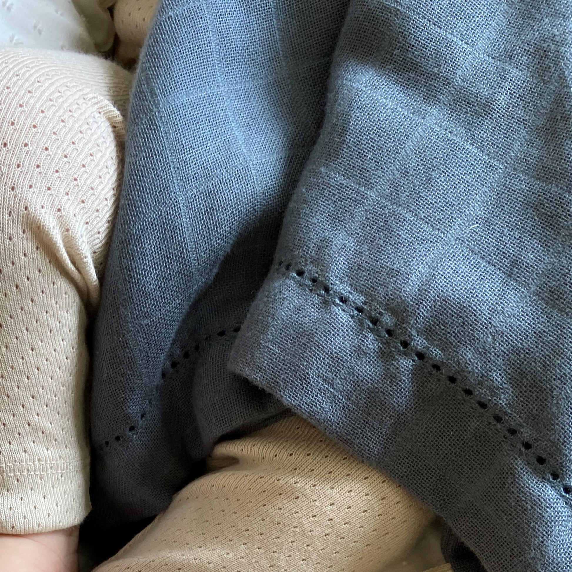 Pine Cone Copenhagen - Edith - Muslin Cloth 3-pack - Blueberry