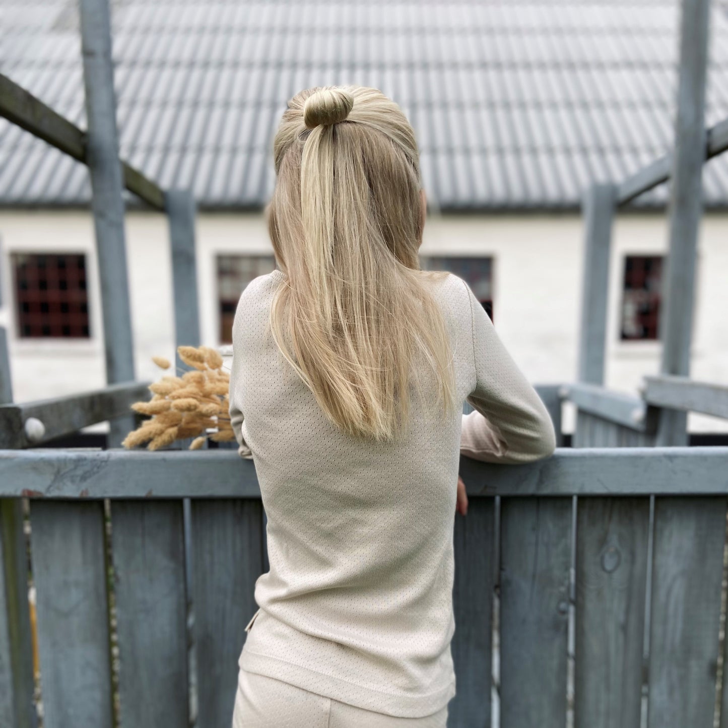 Pine Cone Copenhagen - Blouse - Pointelle Dot - Natura