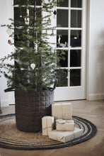 Last inn bildet i Gallery Viewer, Pine Cone Copenhagen - Millie Quiltet Basket - Dark Grey