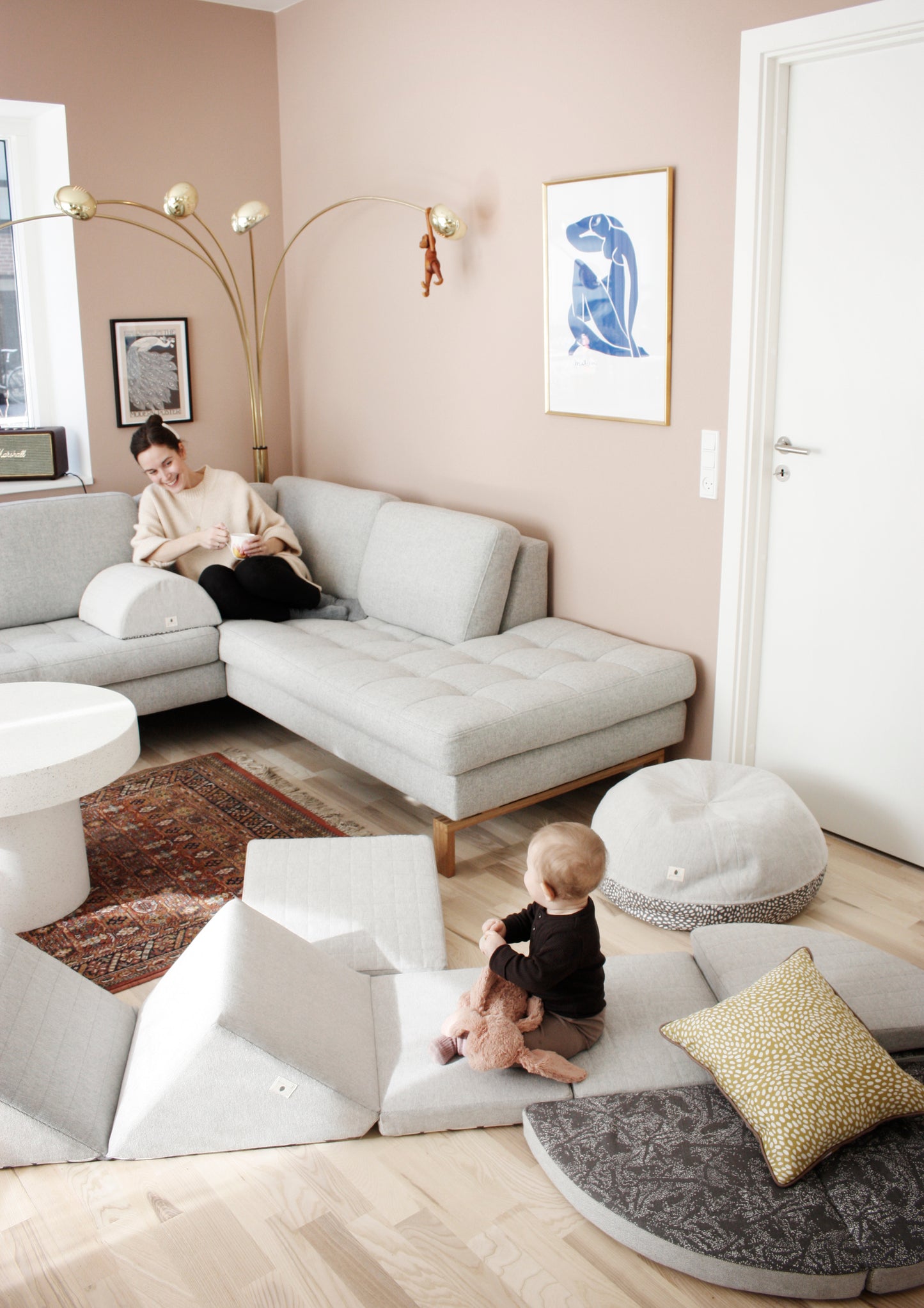 Pine Cone Copenhagen - Moon - Happy Play - Light Grey