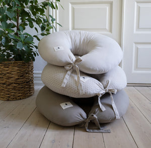 Pine Cone Copenhagen - Nora Nursery Pillow - Kapok Filling - Mushroom