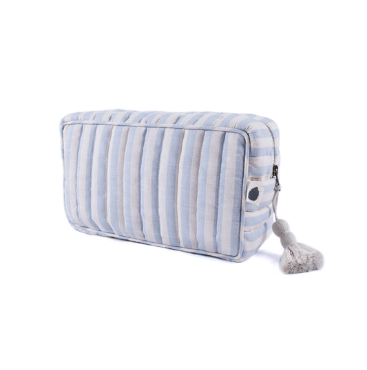 Pine Cone Copenhagen - Lulu - Nursery Bag - Blue Blossom Stripe