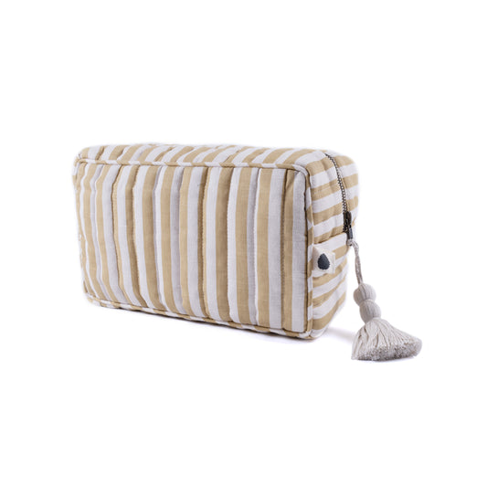 Pine Cone Copenhagen - Lulu - Nursery Bag - Mustard Stripe