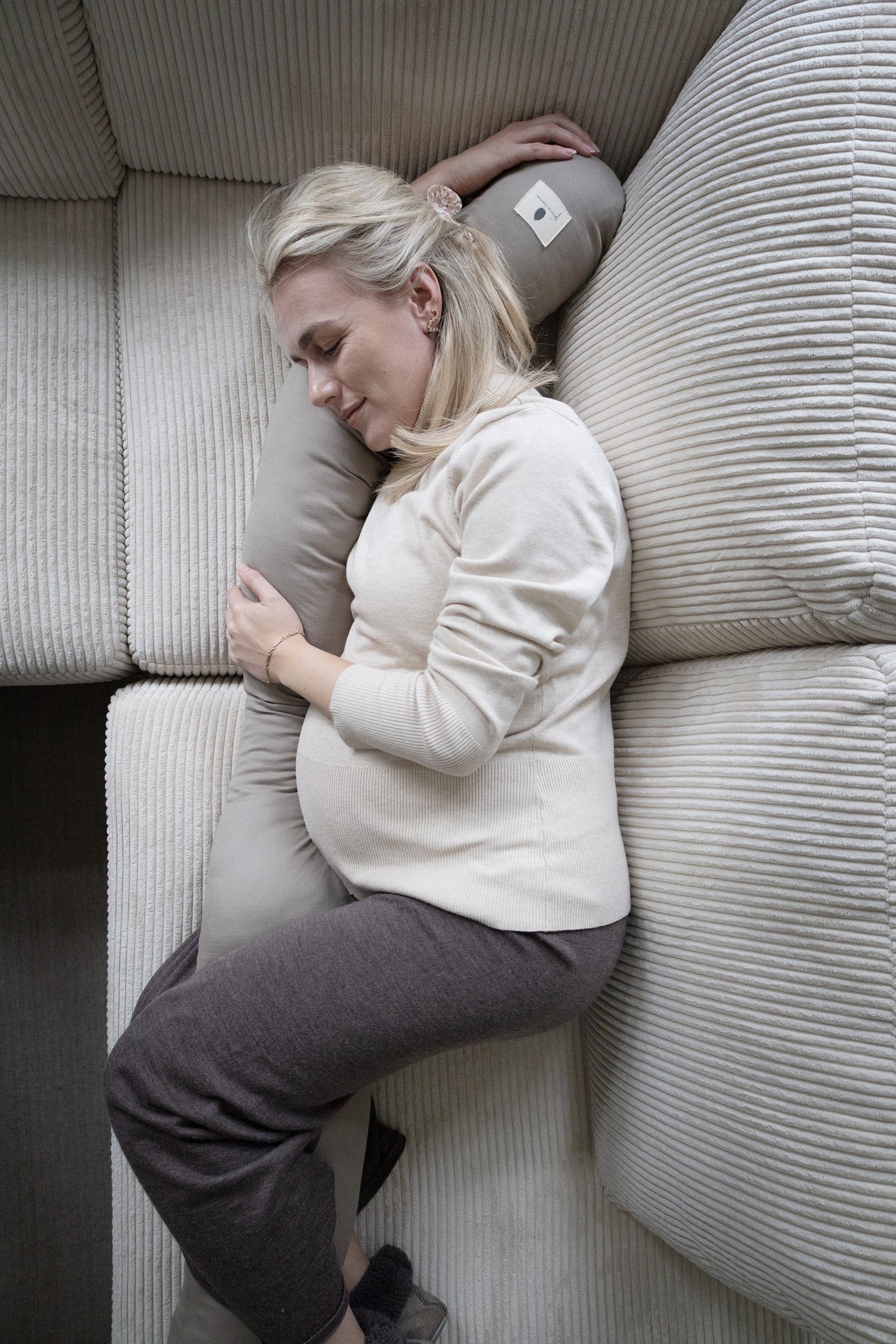 Pine Cone Copenhagen - Mommy Pillow - Mushroom