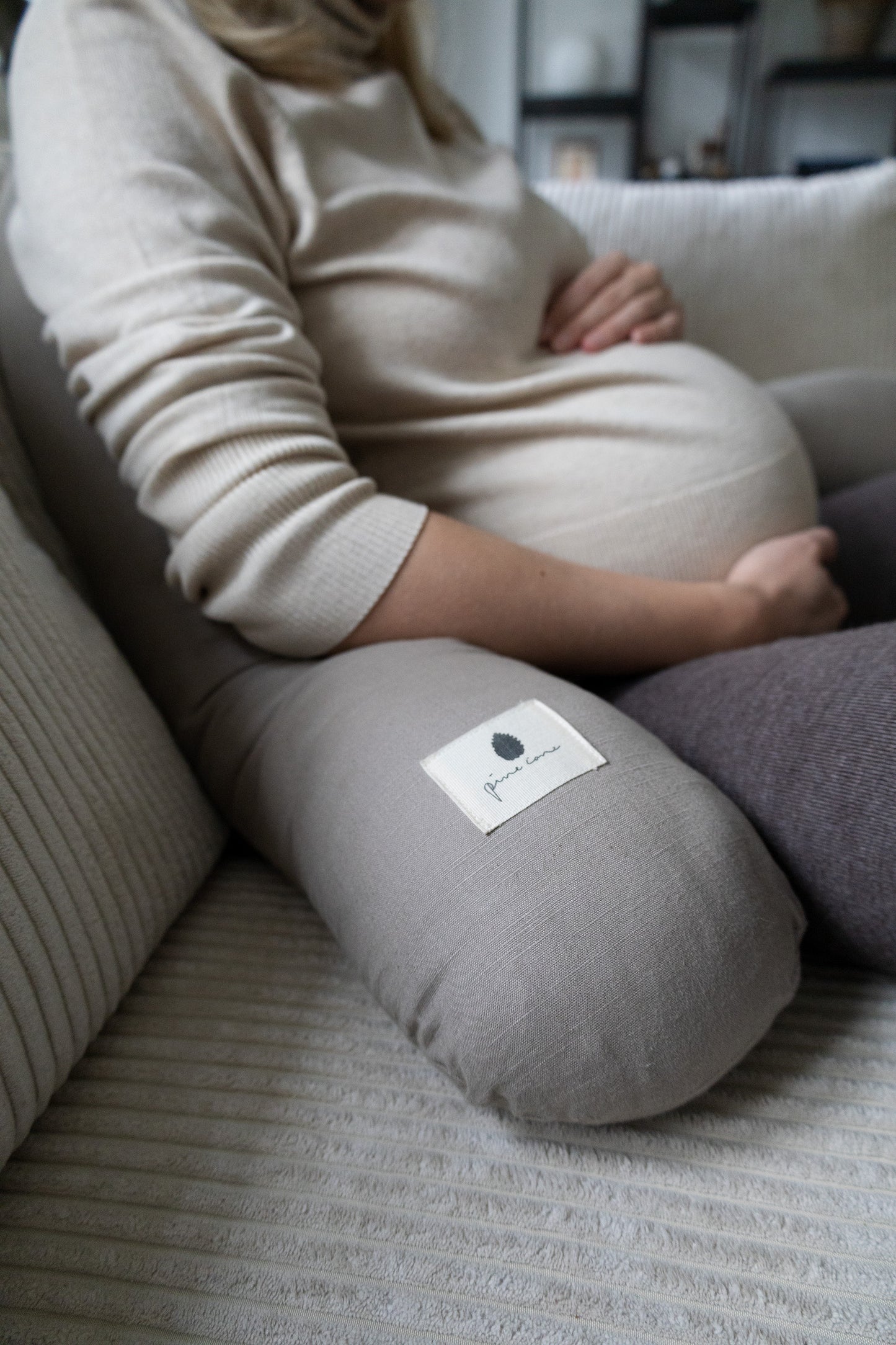 Pine Cone Copenhagen - Mommy Pillow - Mushroom