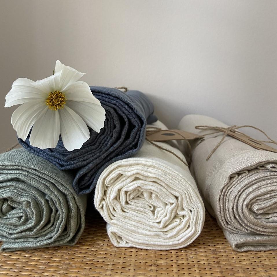 Pine Cone Copenhagen - Bj&ouml;rk Swaddle - Blueberry